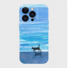 Cat on the beach mobile phone case iPhone mobile phone case anti-slip anti-fall mobile phone case Cat on the beach mobile phone case iPhone mobile phone case anti-slip anti-fall mobile phone case