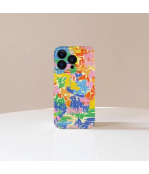 Messy creative graffiti original iPhone phone case non-slip and anti-fall phone case