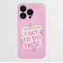 Pink cute trendy mobile phone case iPhone mobile phone case non-slip and anti-fall mobile phone case