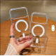 Trending Magnetic Customize Clear Wireless Charging Cell Phone Case for iPhone 17 Pro