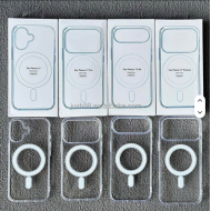 2025 New Transparent TPU Shockproof Mobile Phone Magnetic Cases for iPhone 16 Plus Pro Max Covers