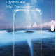 Anti-shock Airbag Design 1.5mm High Transparency Crystal Clear TPU Bumper Case for iPhone 15 Pro Max series