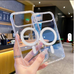 New Arrivals for iPhone 17 Phone Case Magnetic Clear Hard PC TPU Protective Bumper Cover for iPhone 17 Pro Max 